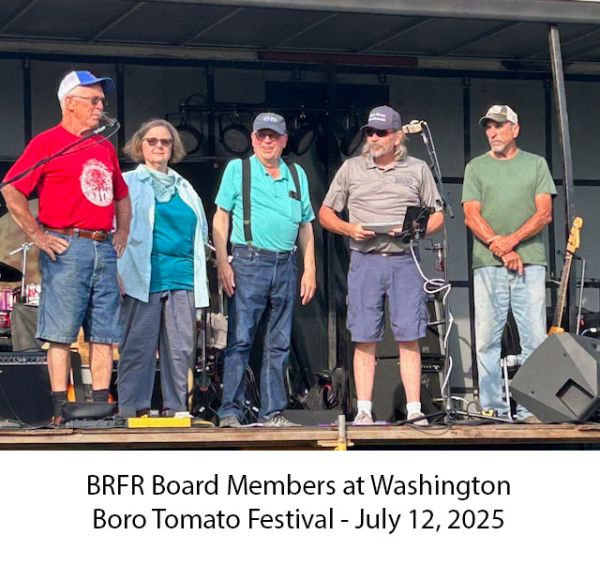 BRFR Chairs speak at Washington Boro Tomato Festival