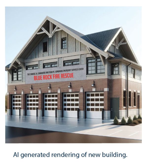 AI generated photo of the new firehouse